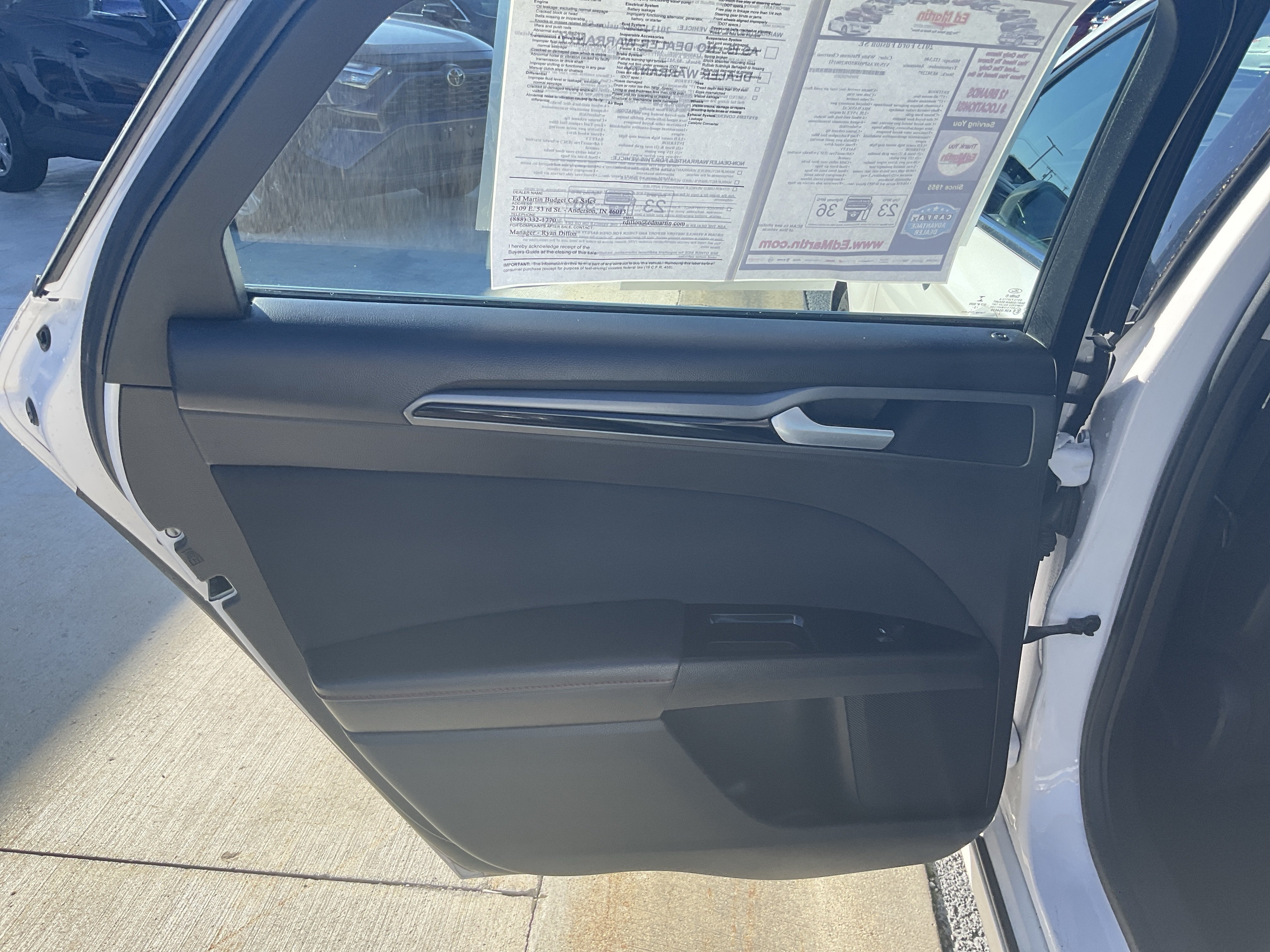 2013 Ford Fusion SE